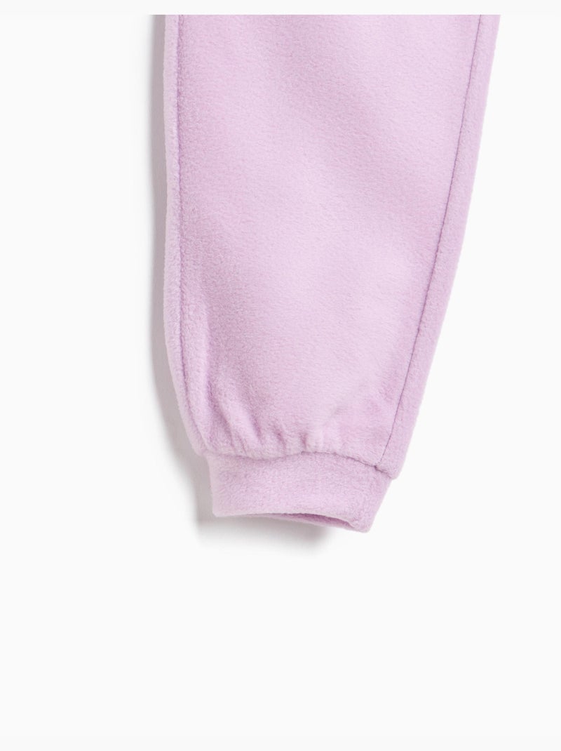 Pijama polar con estampado animal, mo fashion Violeta - Kiabi
