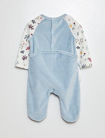 Pijama polar con pies