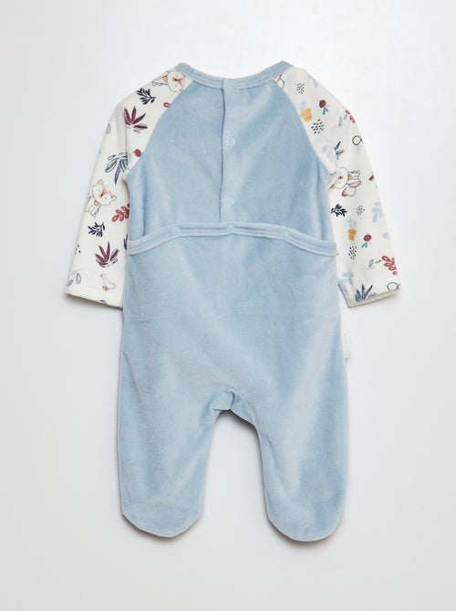 Pijama polar con pies - Kiabi