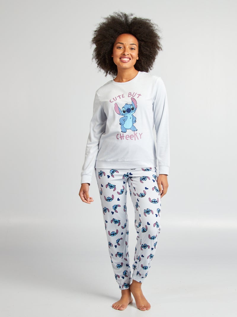 Pijama polar de 2 piezas 'Stitch' AZUL - Kiabi