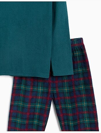 Pijama polar de navidad, mo fashion