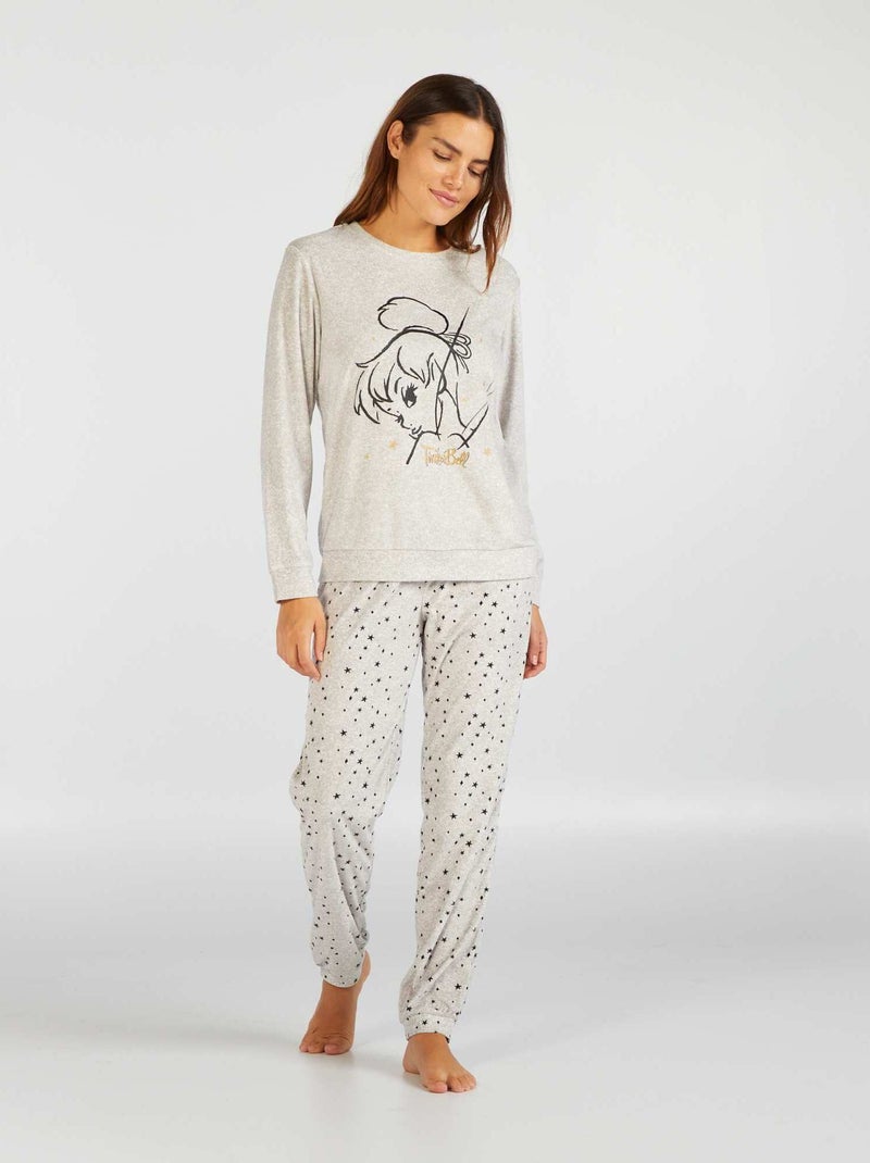 Pijama polar 'Disney' - 2 piezas GRIS - Kiabi