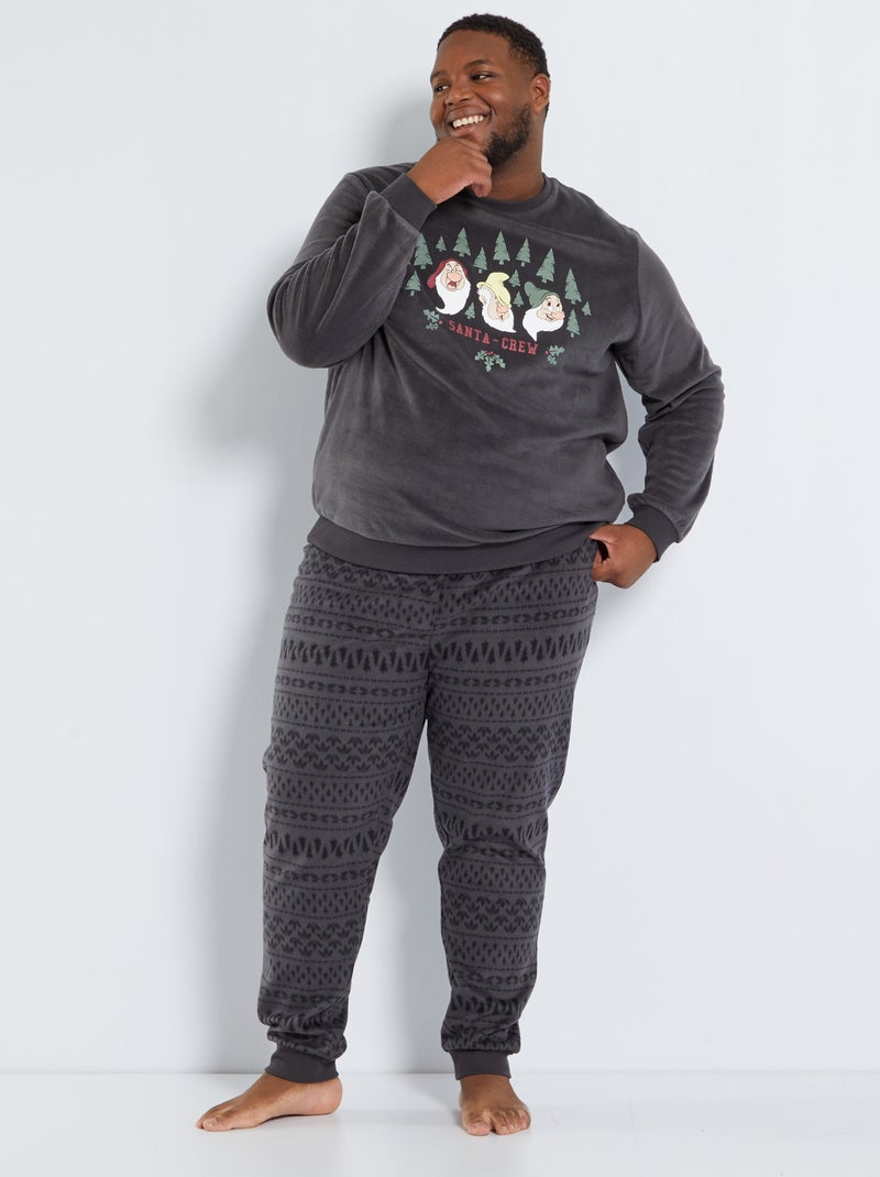 Pijama polar 'Disney' - 2 piezas GRIS - Kiabi