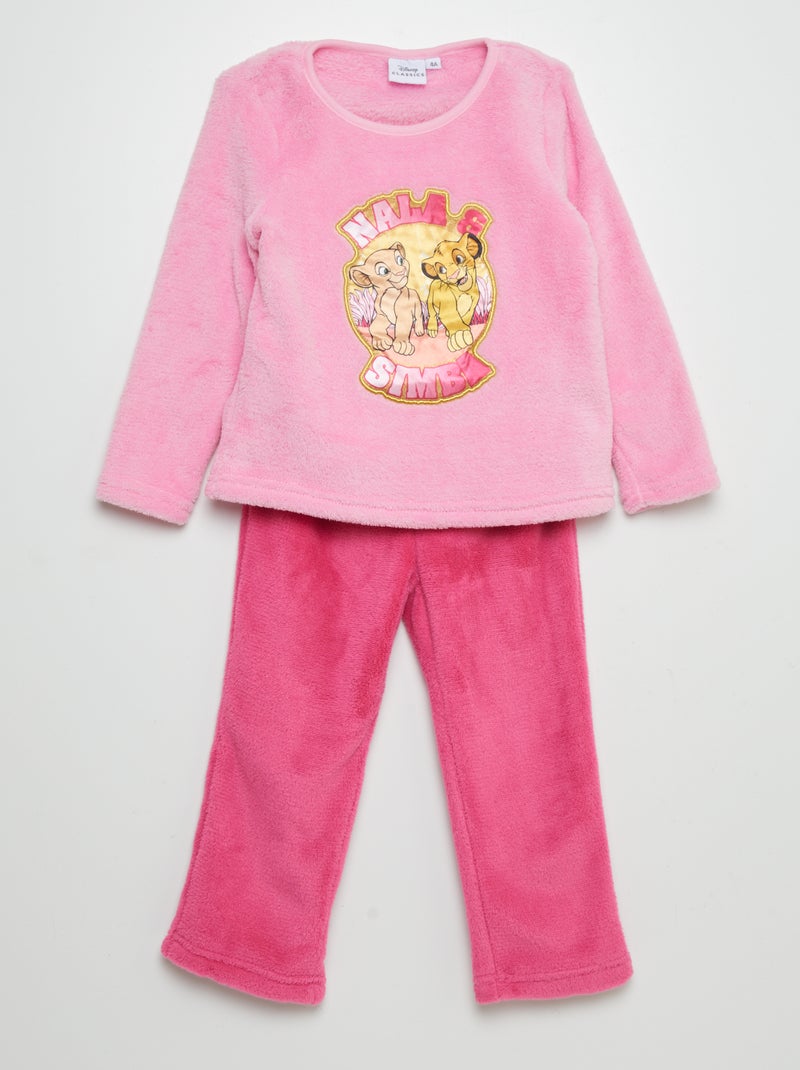 Pijama polar 'El rey león' ROSA - Kiabi