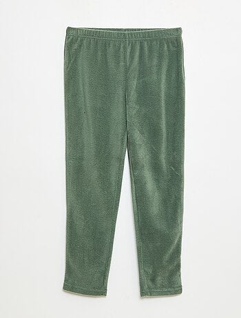 Pijama polar estampado