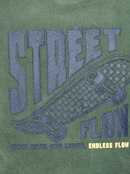 Pijama polar estampado - Kiabi