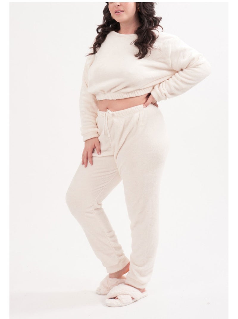 Pijama polar Kebello Blanco - Kiabi