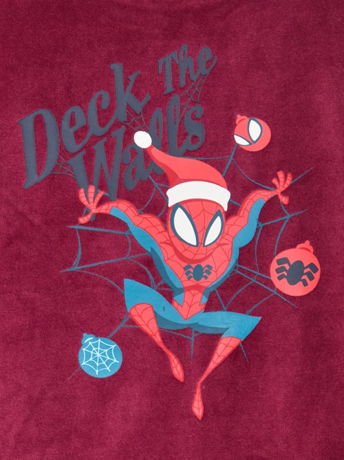 Pijama polar largo 'Spider-Man' 'Marvel' - 2 piezas - Kiabi