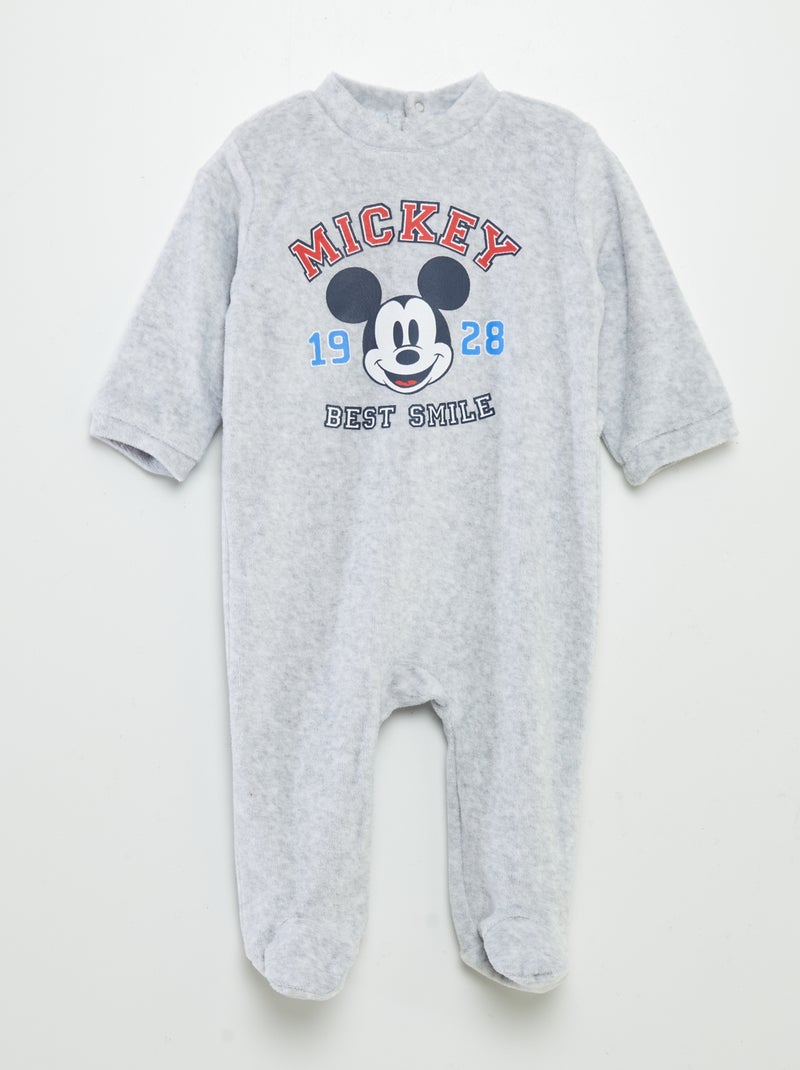 Pijama polar 'Mickey' 'Disney' - 2 piezas GRIS - Kiabi