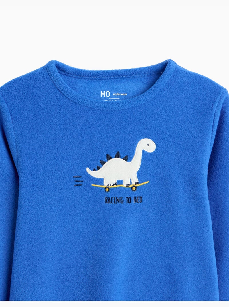 Pijama polar, mo fashion Azul - Kiabi