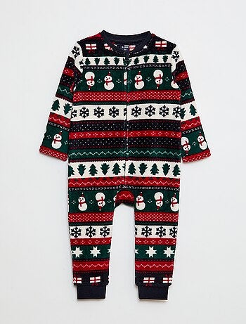 Pijama polar sin pies