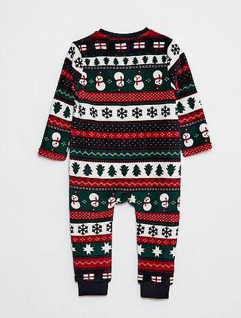 Pijama polar sin pies