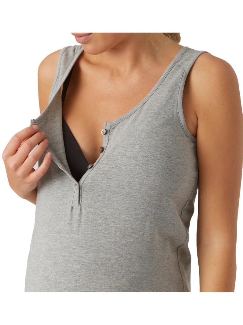 Pijama premamá mamalicious Gris plateado - Kiabi