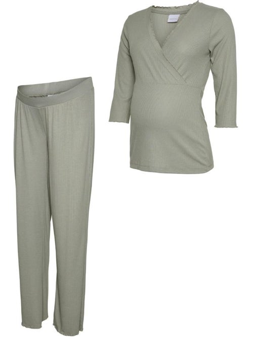 Pijama Premamá Mamalicious para Mujer - Kiabi