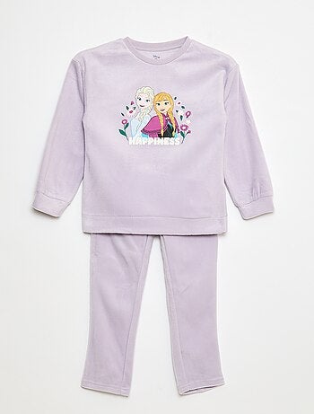 Pijama 'Reina de las Nieves' 'Disney' en polar - 2 piezas