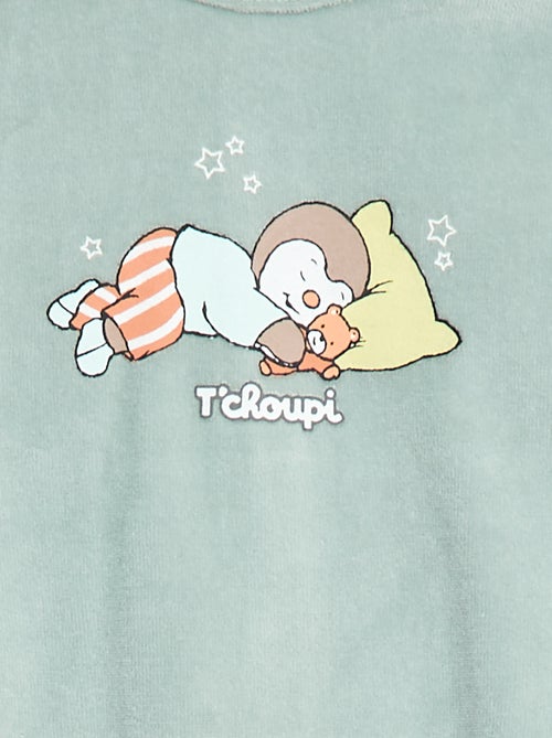 Pijama 'Sahinler' 'Tchoupi' de algodón - Kiabi