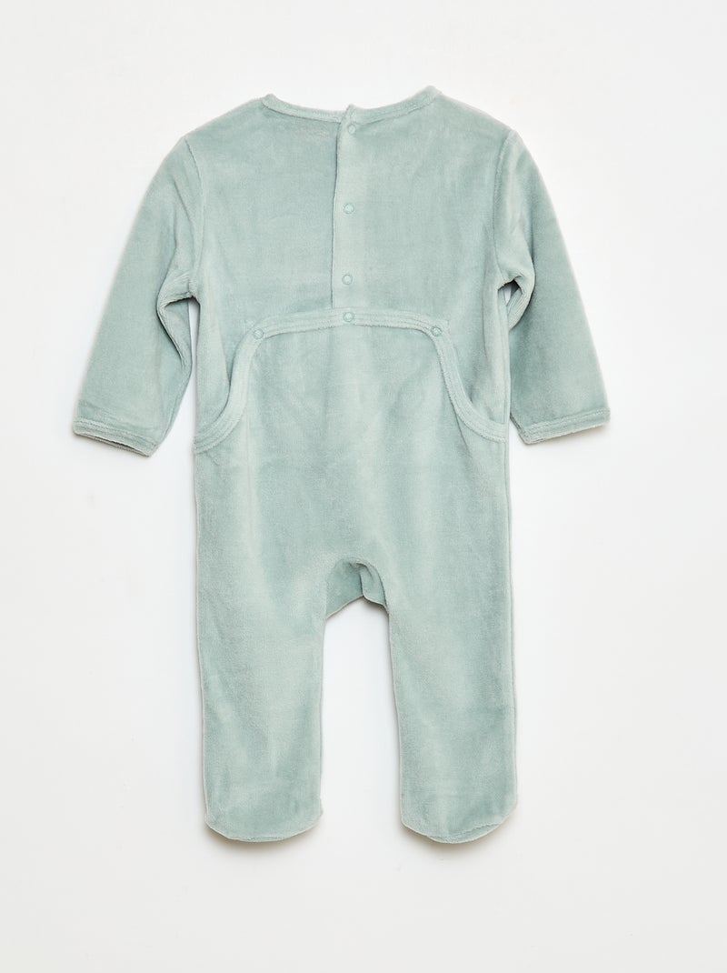 Pijama 'Sahinler' 'Tchoupi' de algodón Verde - Kiabi