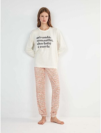 Pijama sex and the city estampado