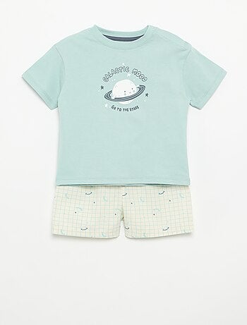 Pijama short + camiseta - 2 piezas