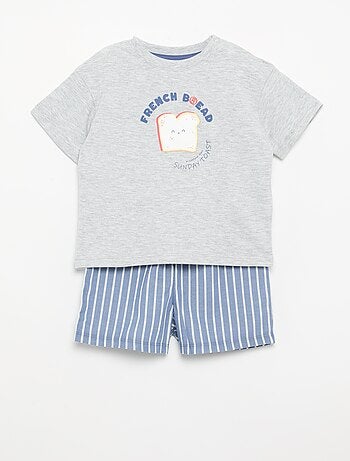 Pijama short + camiseta - 2 piezas