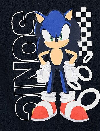 Pijama 'Sonic' de 2 piezas - Camiseta de manga larga + pantalón