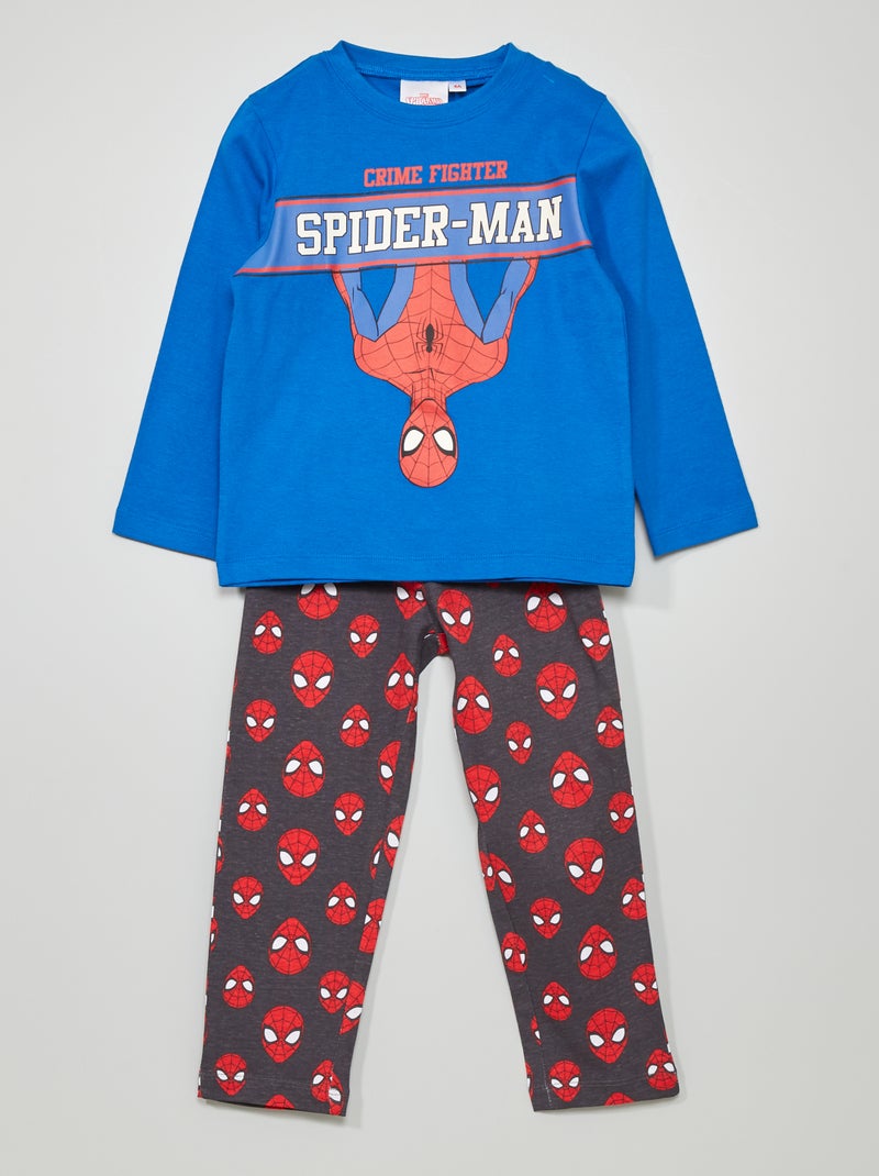 Pijama 'Spider-man' 'Marvel' azul - Kiabi