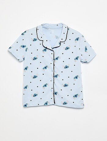 Pijama 'Stitch' 'Disney' camisa de manga corta + pantalón corto - 2 piezas