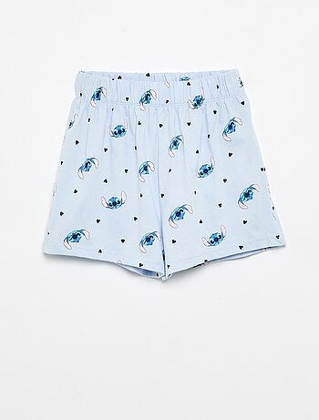 Pijama 'Stitch' 'Disney' camisa de manga corta + pantalón corto - 2 piezas