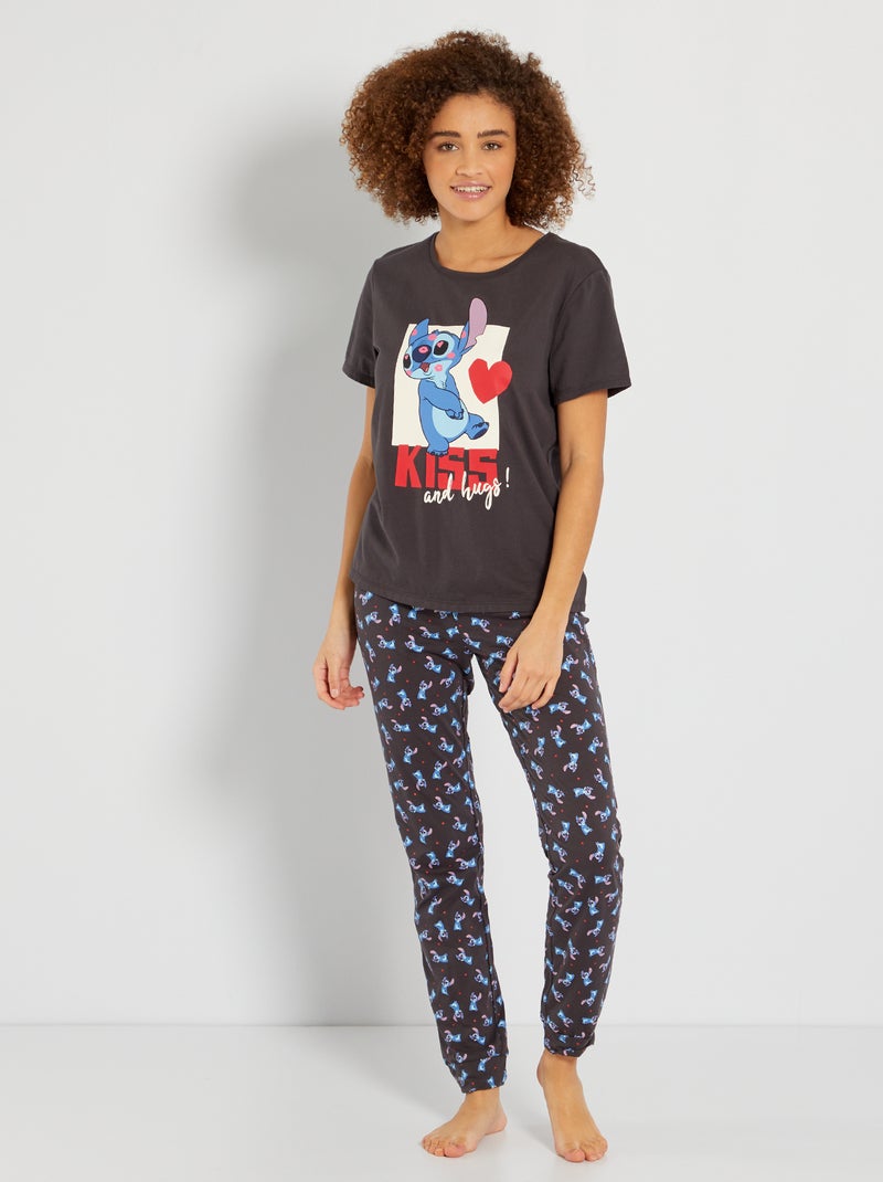 Pijama 'Stitch' NEGRO - Kiabi