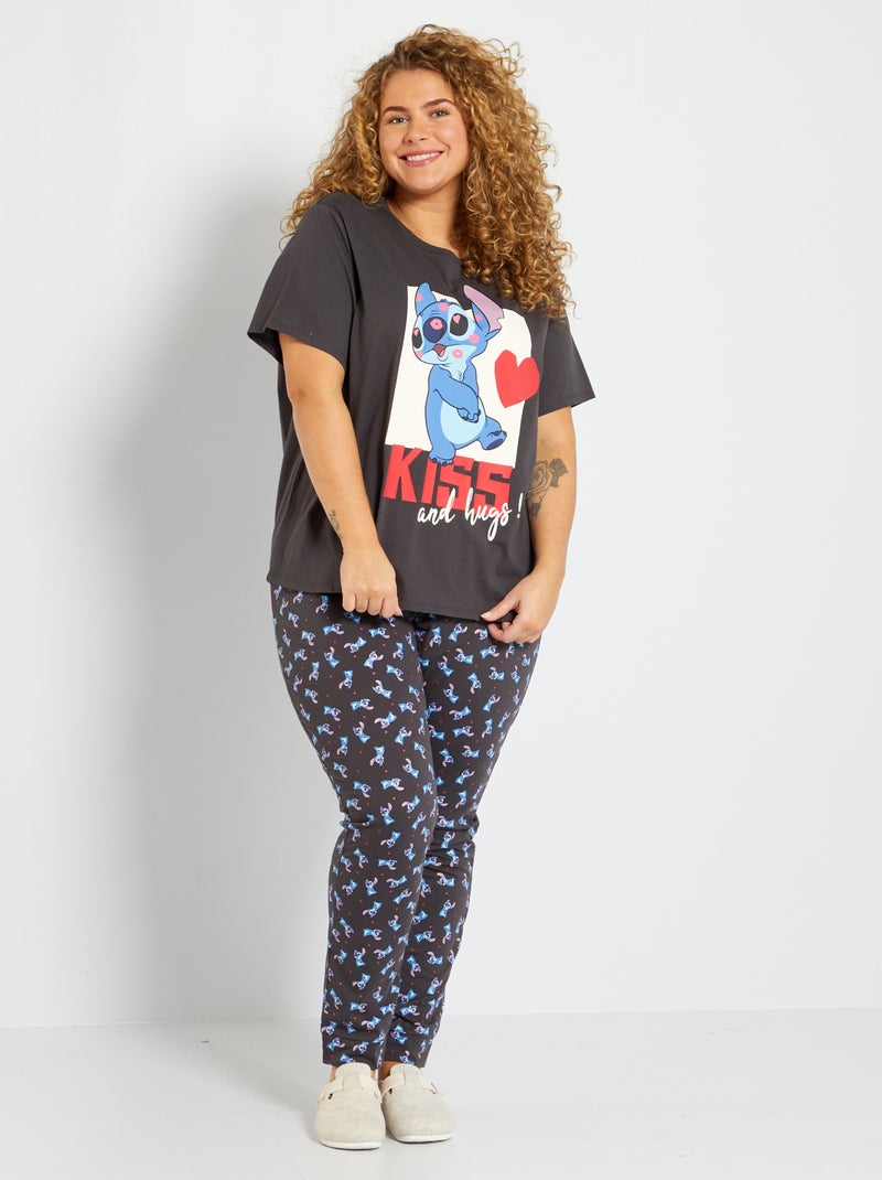 Pijama 'Stitch' NEGRO - Kiabi