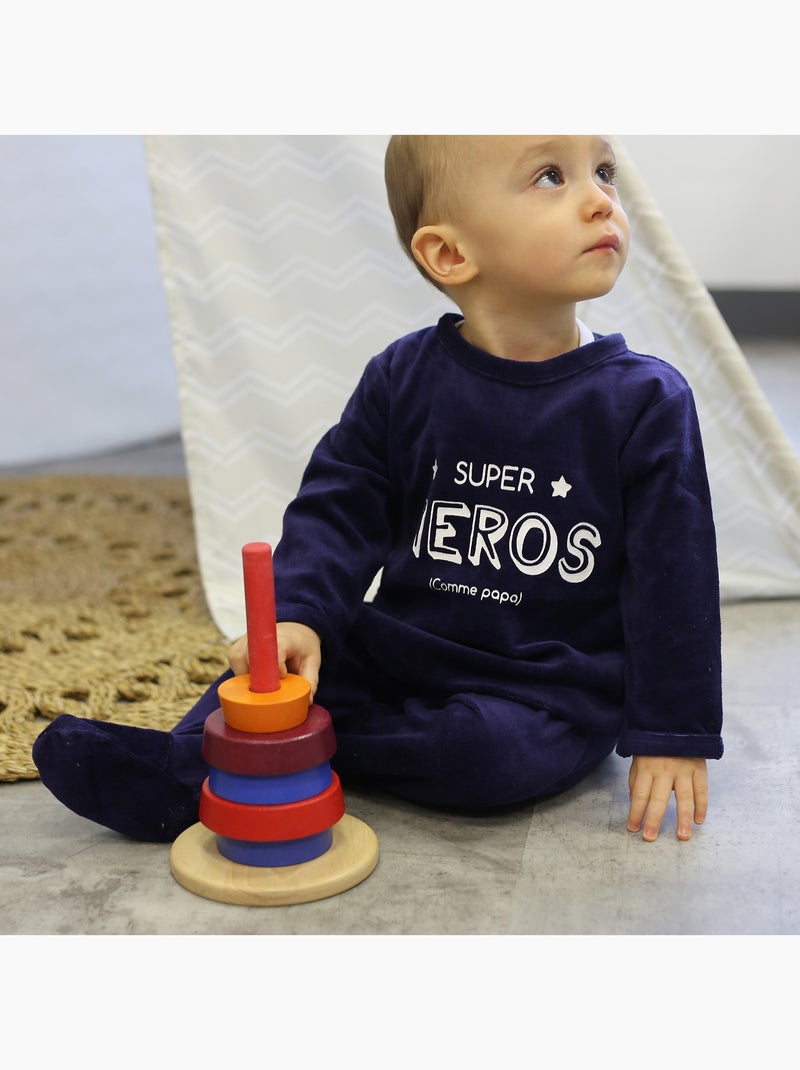 Pijama superhéroe Azul - Kiabi