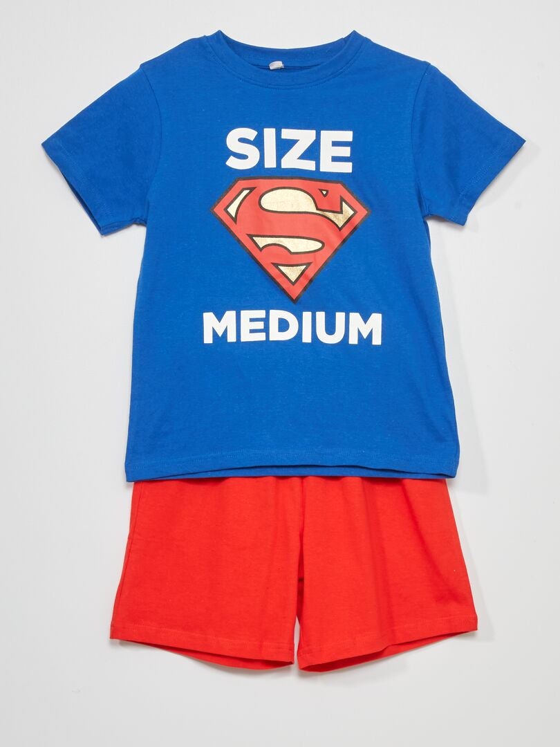 Pijama 'Superman'  - 2 piezas azul/rojo - Kiabi