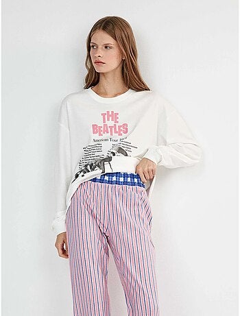 Pijama the beatles estampado