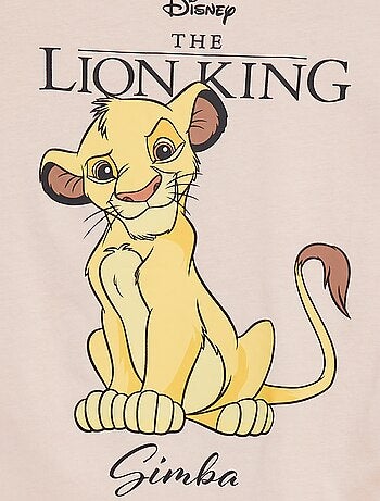 Pijama tipo camiseta ancho + leggings 'Disney' - 2 piezas