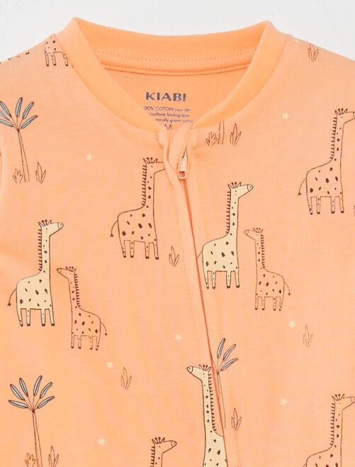 Pijama tipo pelele con motivo - Kiabi