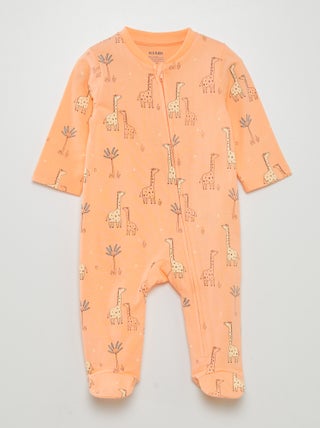 Pijama tipo pelele con motivo