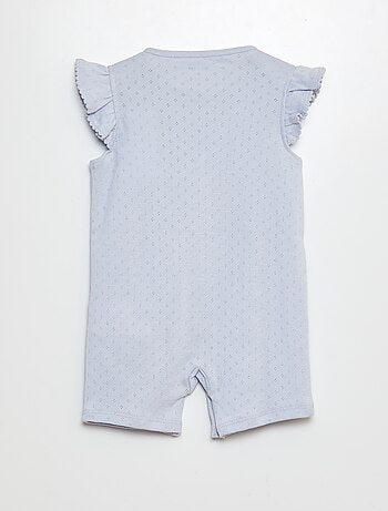 Pijama tipo pelele de punto