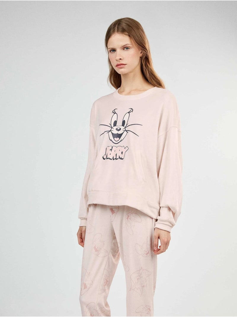 Pijama tom and jerry estampado Rosa - Kiabi