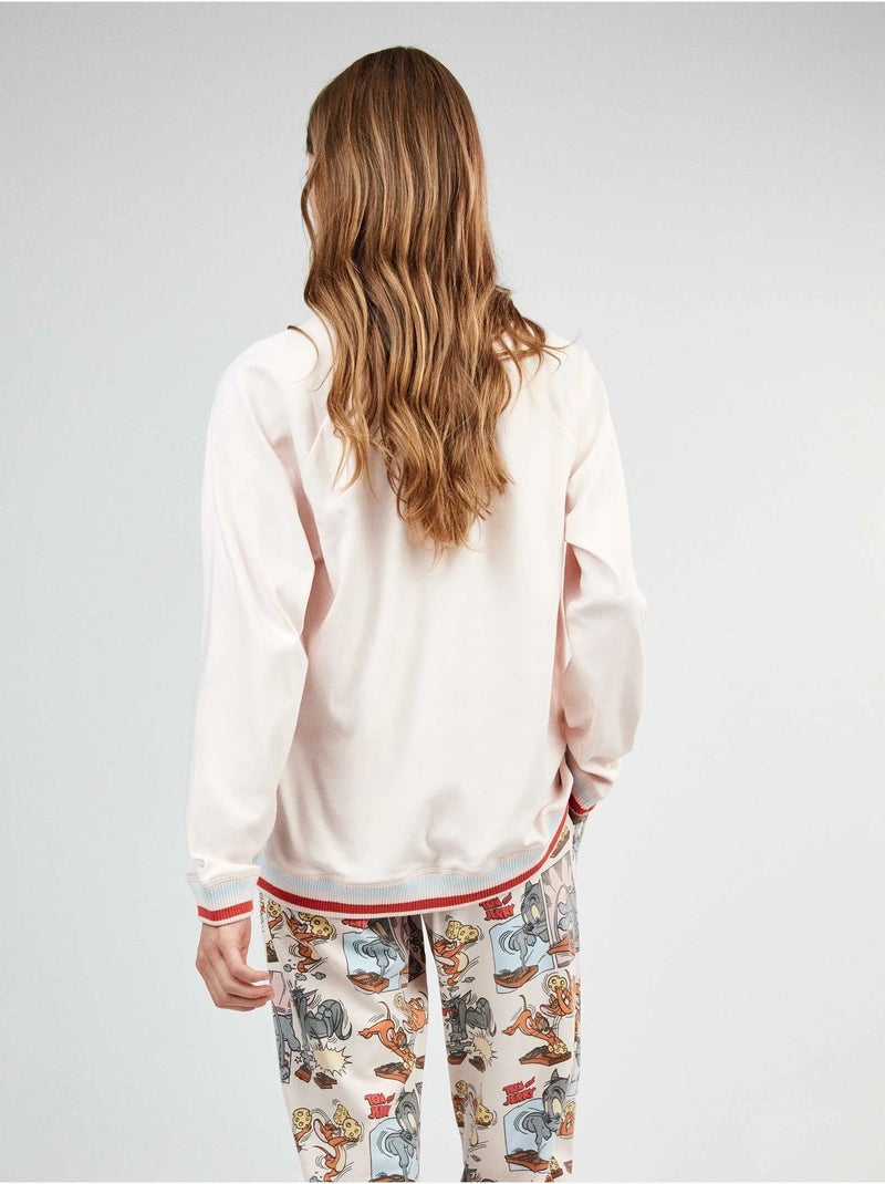 Pijama tom and jerry estampado Rosa - Kiabi