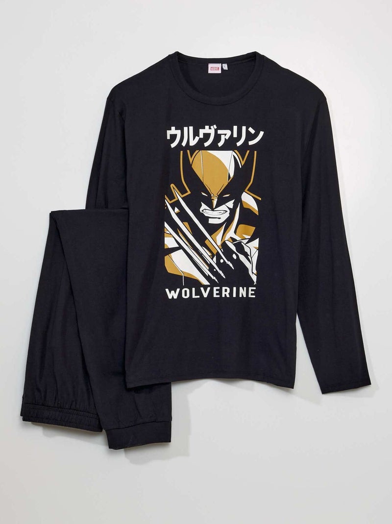 Pijama 'Wolverine' - 2 piezas NEGRO - Kiabi