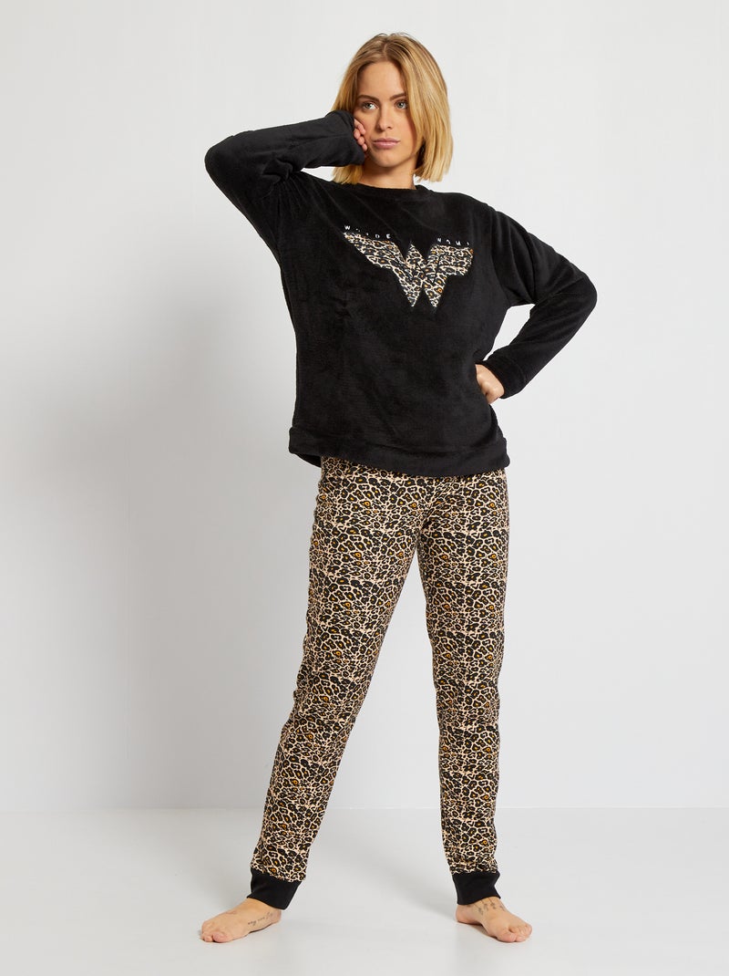 Pijama 'Wonder Woman' NEGRO - Kiabi