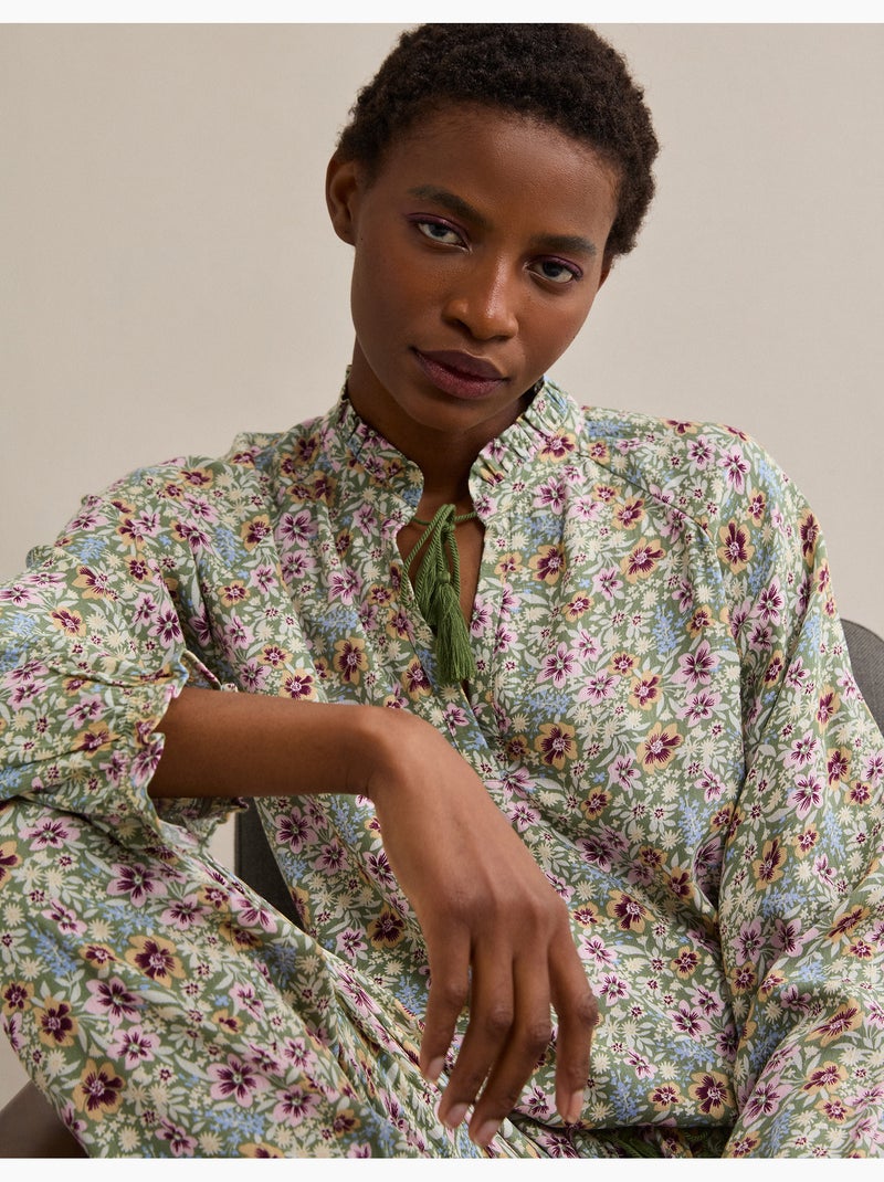 Pijamas de flores, MO Fashion Blanco - Kiabi