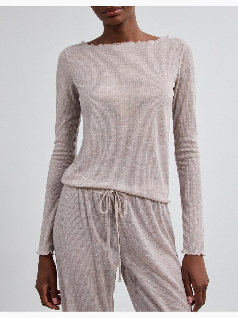 Pijamas de punto, mo fashion Beige - Kiabi