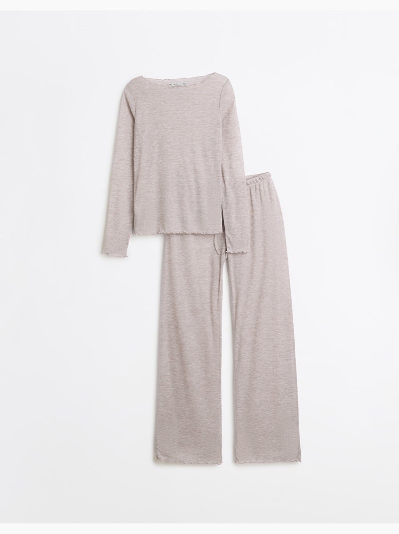 Pijamas de punto, mo fashion Beige - Kiabi