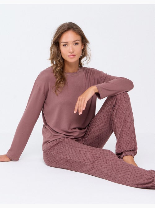 Pijamas de punto, mo fashion - Kiabi Pijamas de punto, mo fashion - Kiabi
