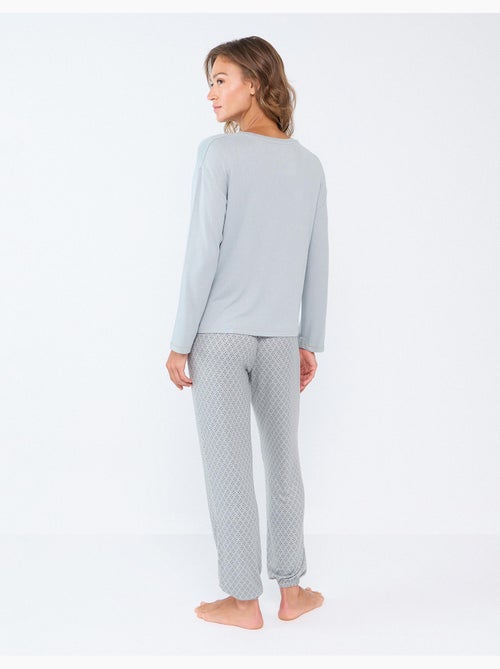 Pijamas de punto, mo fashion - Kiabi Pijamas de punto, mo fashion - Kiabi