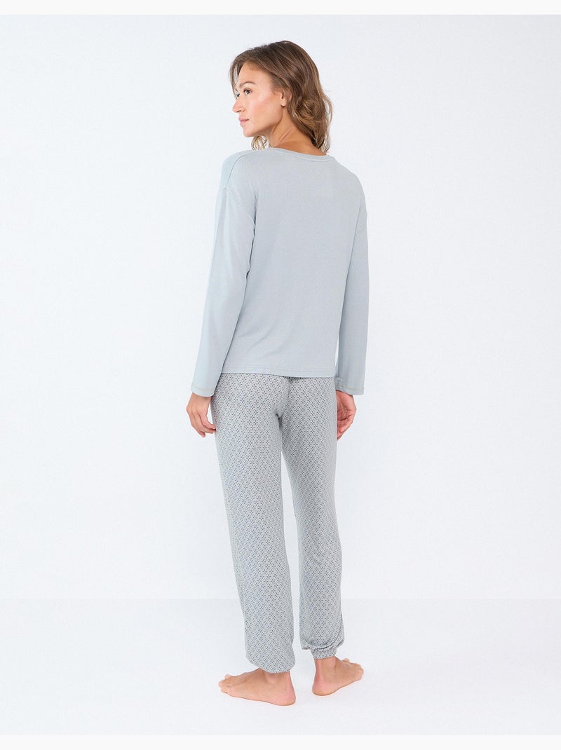 Pijamas de punto, mo fashion Verde - Kiabi