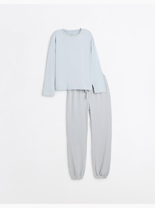 Pijamas de punto, mo fashion - Kiabi Pijamas de punto, mo fashion - Kiabi