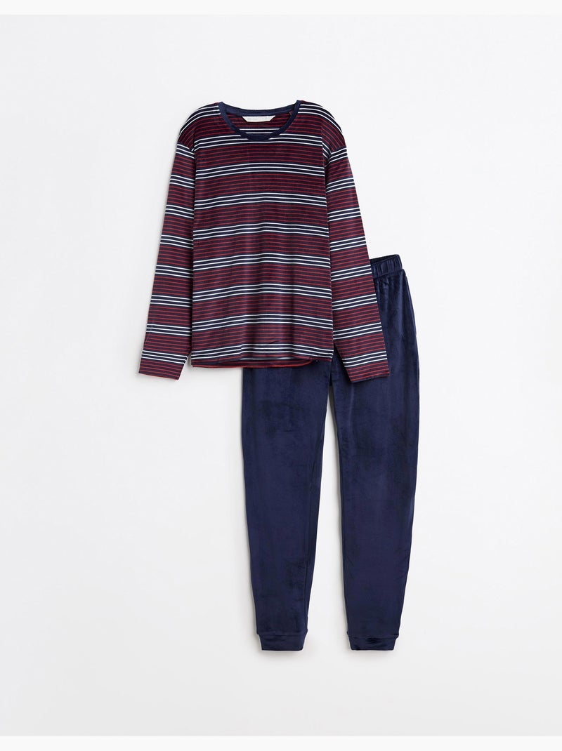 Pijamas de Terciopelo, MO Fashion Azul - Kiabi