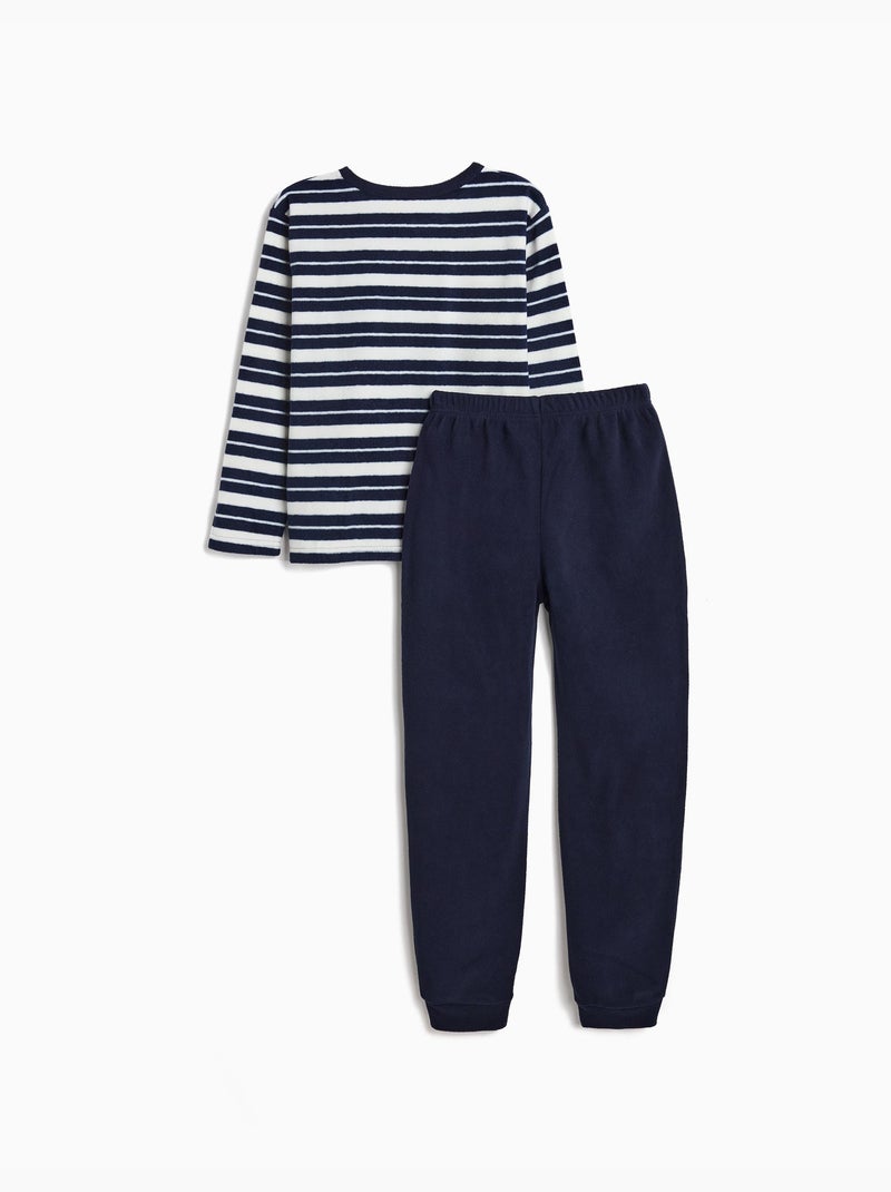Pijamas micropolares, MO Fashion Azul - Kiabi